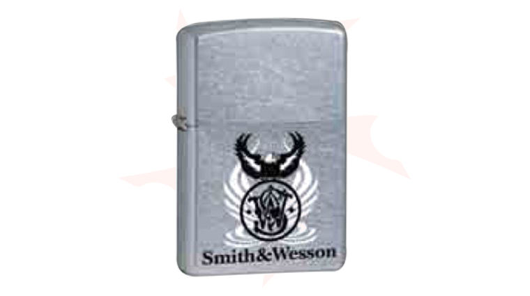 Zippo® Street Chrome, S&W Wings - KnifeCenter - ZIP24211
