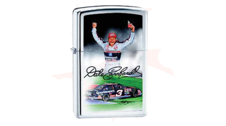 Zippo® High Polish Chrome, Dale Earnhardt Daytona Victory