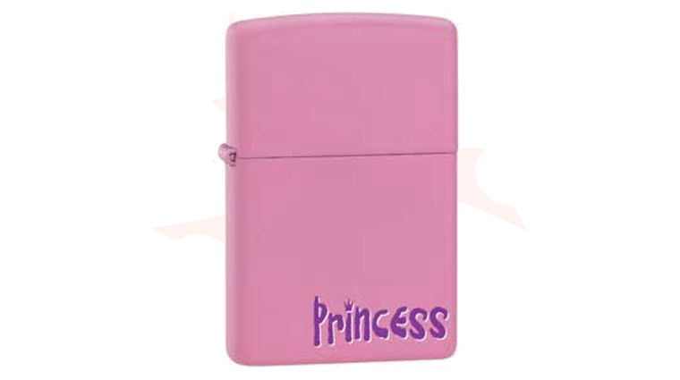 Zippo® Pink Matte, Princess - KnifeCenter - ZIP20956 - Discontinued