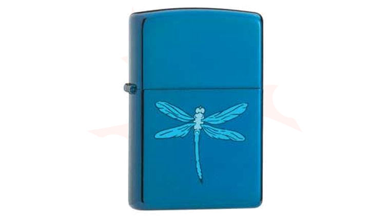 Zippo® Sapphire, Dragonfly - KnifeCenter - ZIP21041 - Discontinued
