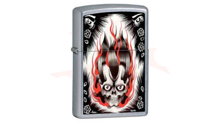Zippo® Street Chrome, Soul Crusher - KnifeCenter - ZIP21098