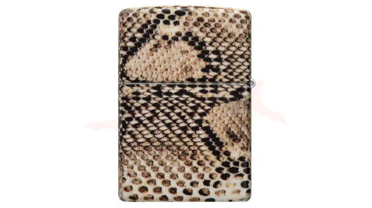 Zippo Lighter Matte 540 Color, Desert Snake Skin Design