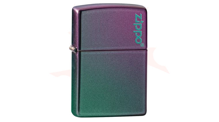 Zippo Lighter Classic Iridescent Lighter with Zippo Logo