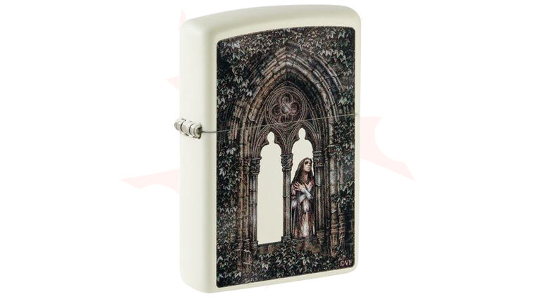Zippo Lighter Glow-in-the-Dark Green, Victoria Francés Woman in