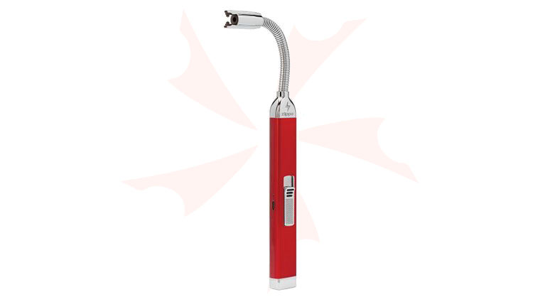 Zippo Rechargeable Flexible Candle Lighter, Candy Apple Red