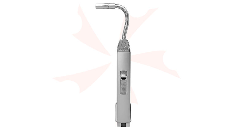 Zippo Flexible Neck Utility Lighter, Satin Silver