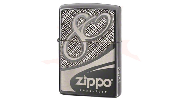 Zippo Armor 80th Anniversary Limited Edition, Black Chrome