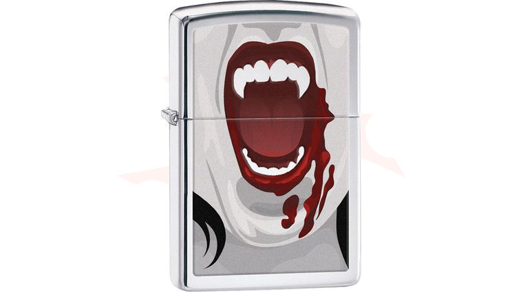 Zippo Vampiress, High Polish Chrome Classic - KnifeCenter - 28654