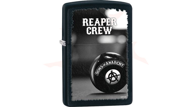 Zippo Sons of Anarchy, Black Matte Classic
