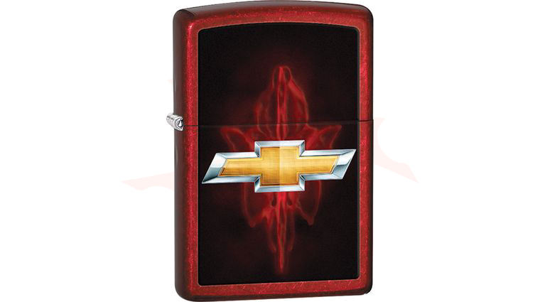 Zippo Chevy, Candy Apple Red Classic - KnifeCenter - 28636