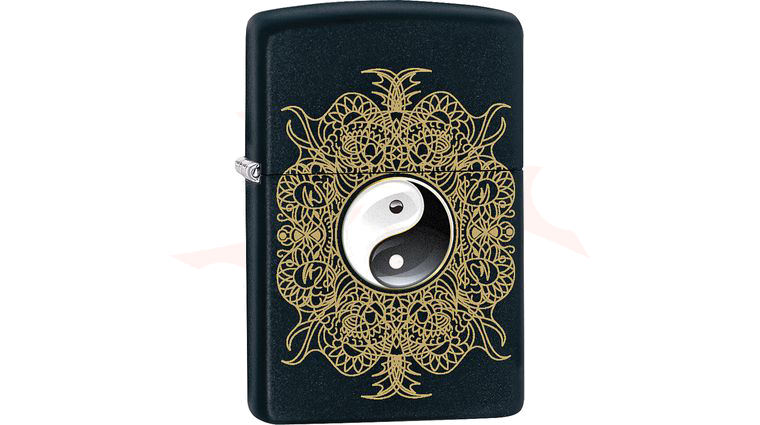 Original Zippo Sturmfeuerzeug  Abstract Ying  2016 Neu und unbefüllt