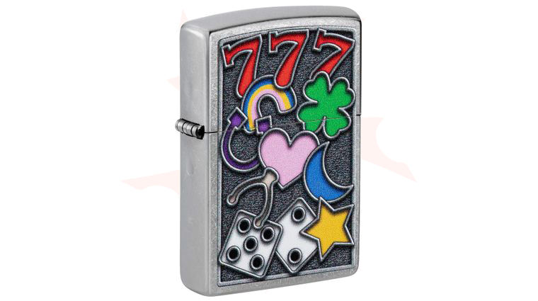 Zippo Lighter Street Chrome, All Luck Design