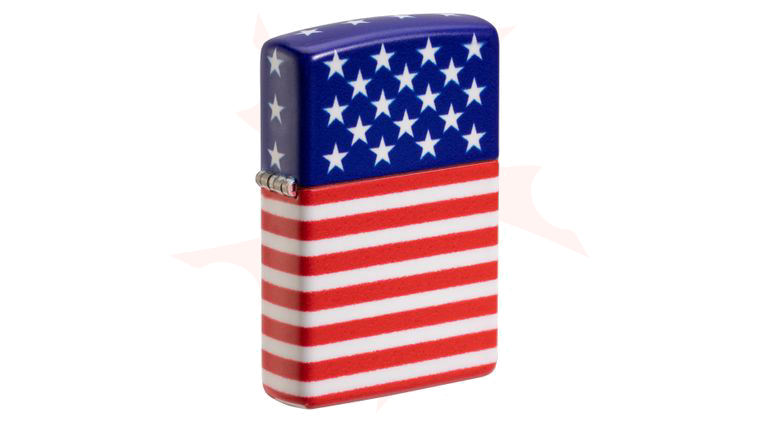 ZIPPO® LIGHTER ZIPPO Zippo Lighter 540 Color, Star and Stripes Flag - KnifeCenter - 48700