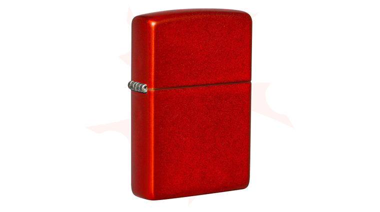 Zippo Lighter Classic Metallic Red