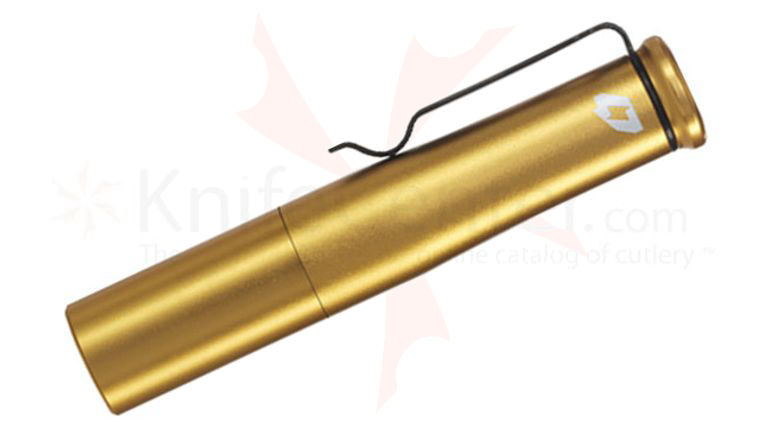 FOURSEVENS Preon 1 Yellow, Gen 2, Cool White LED Flashlight, 84 Max Lumens