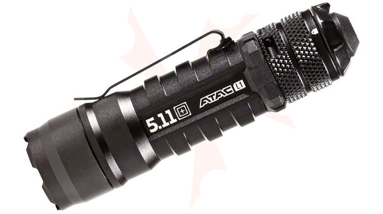 5.11 Tactical ATAC L1 Variable-Output Cree LED Flashlight, Strobing, 173 Max Lumens (53142)
