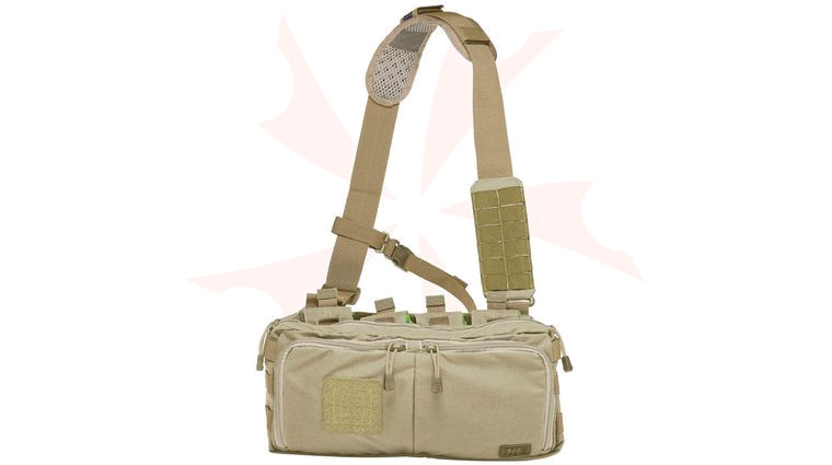 5.11 Tactical 4-Banger Bag, Sandstone (56181-328) - KnifeCenter